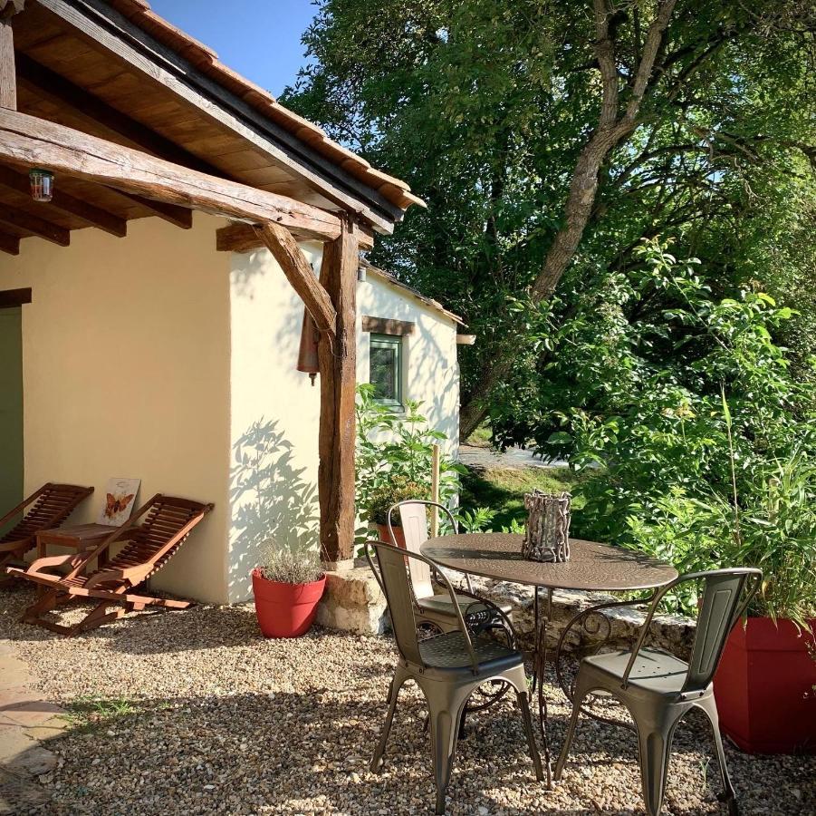 Gite La Canopee A Duras - Piscine מראה חיצוני תמונה