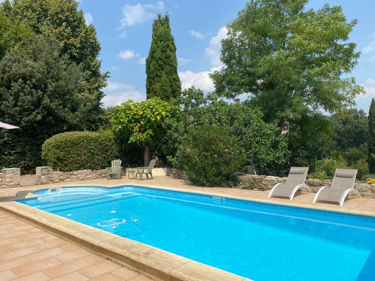 Gite La Canopee A Duras - Piscine מראה חיצוני תמונה